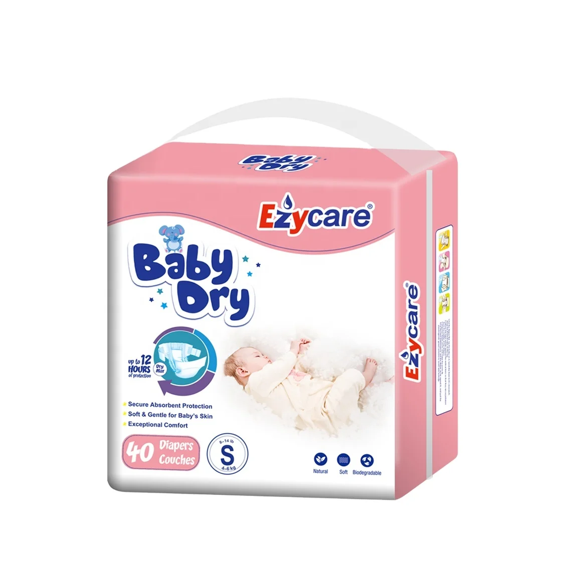 

disposable baby diaper with favorable price soft cotton surface breathable backsheet babies nappies with your brand from china, As show