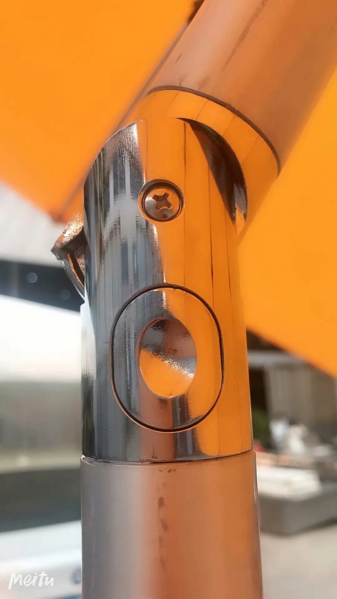 modern design solar parasol patio umbrella with lights