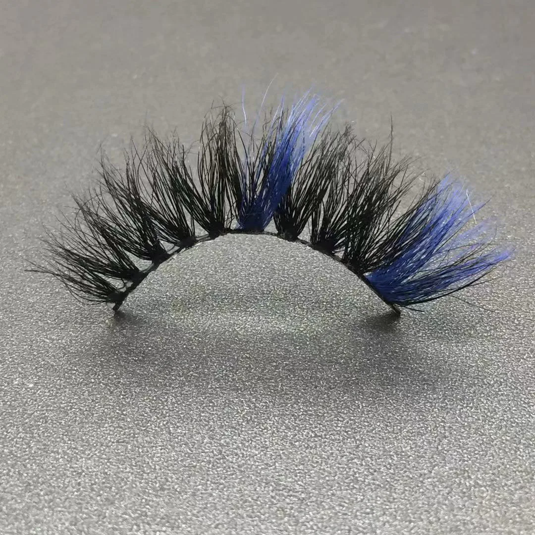 

Wholesale Eyelashes New Makeup Trend Colorful Lashes Mink Colored Lashes custom box