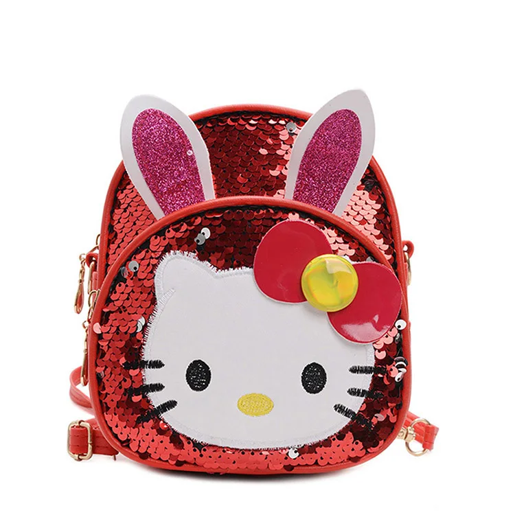 

2020 new design sequin cute cartoon mini lightweight backpack for girl wholesale cheap RTS