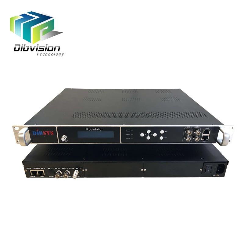 

multi channel udp multicast to atsc modulator dvb-t china tv rf modulator