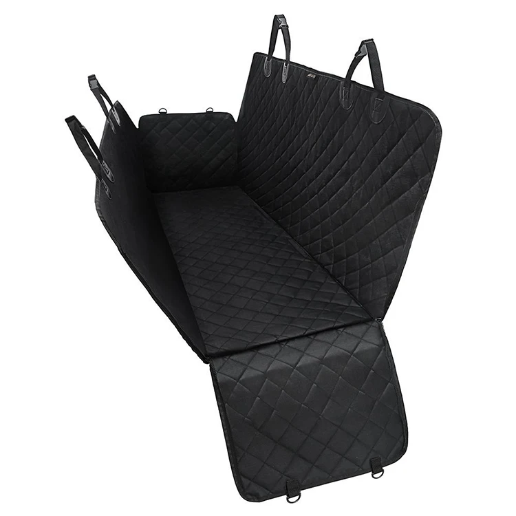 

Dog Pet Waterproof Hammock Nonslip Durable Soft Back Car Seat Cover For Cars For Dogs, Black