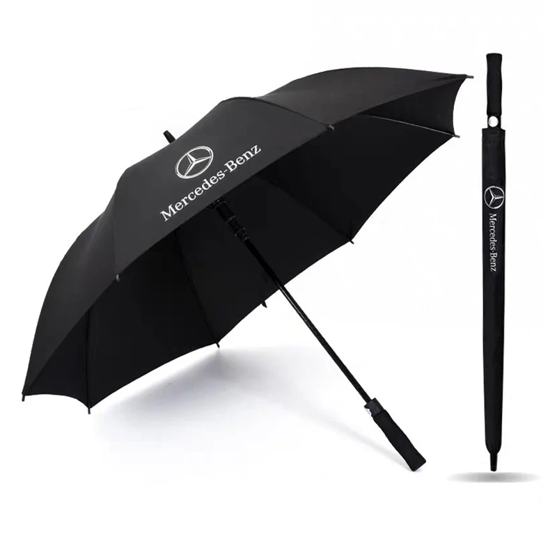 

LOTUS recycle series Custom Logo EVA Handle Solid Color Golf Auto Open Straight Umbrella for Advertising