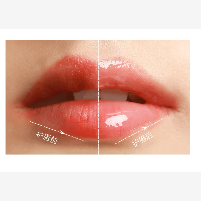 

Strawberry Nourishing Restoring Sleep Lip Mask Lip Care Balm Cream With Beeswax Shea Butter Jojoba Seed Oil For Dry Cracked Lips, Green scrub