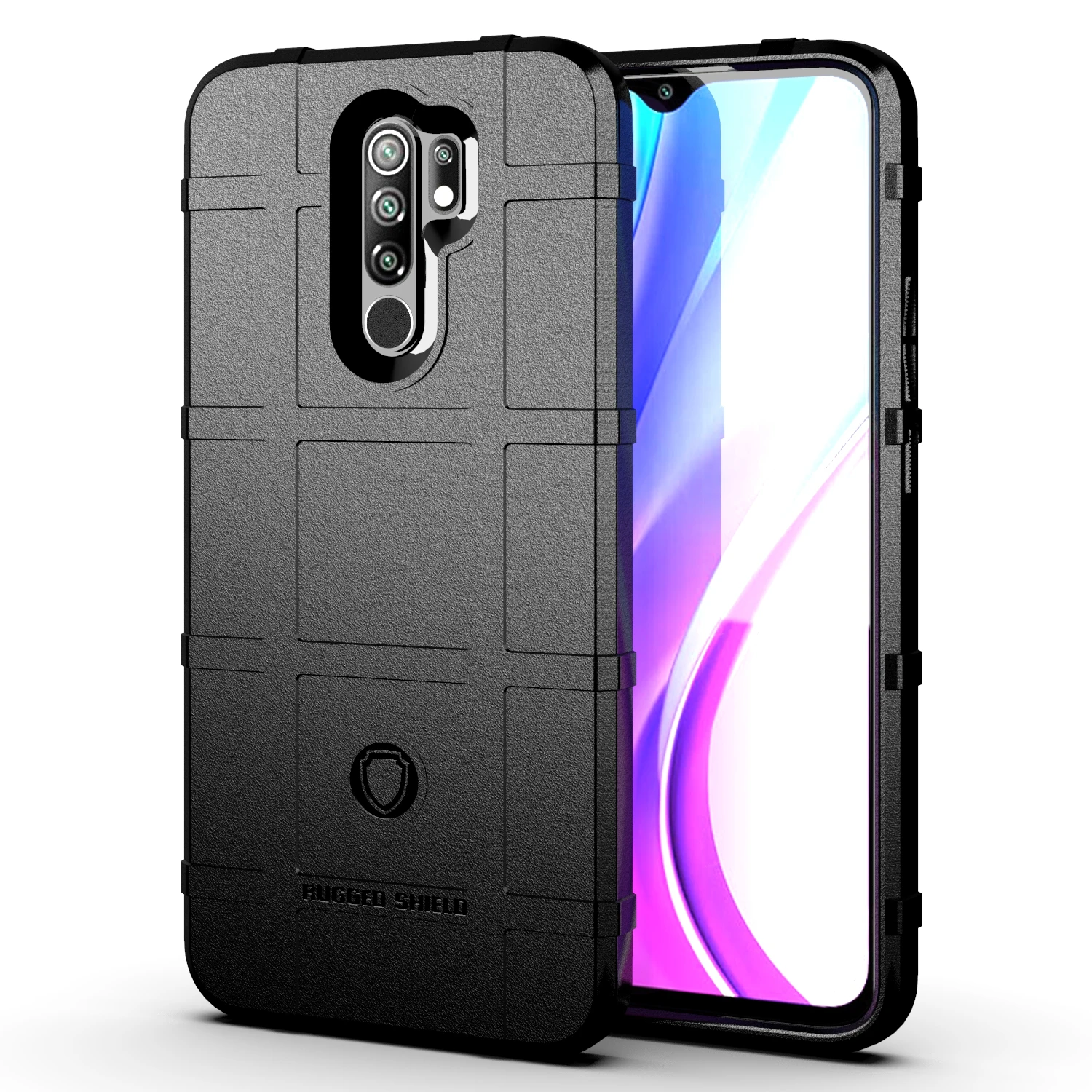 

shockproof tpu mobile phone case for Xiaomi Redmi 9 back cover, 4 colors