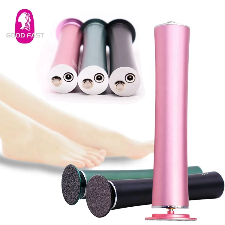 

Hot Sale Portable pedicure electric rechargeable foot file cordless callus remover for feet