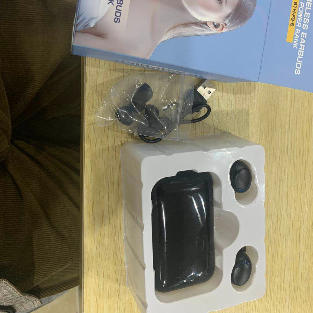

Mini Wireless F9-5C F9 Powerbank LED Display Earphone Waterproof Touch Earbuds Dropshopping Headphone