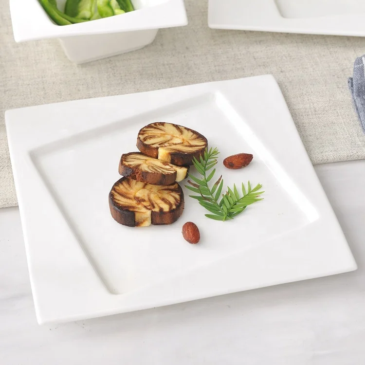 porcelain plate for hotel