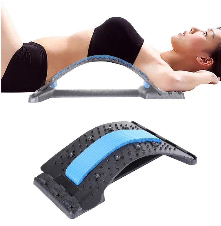 3 Levels Adjustable Magnetic Back Massager Spine Cracker For Lower And ...
