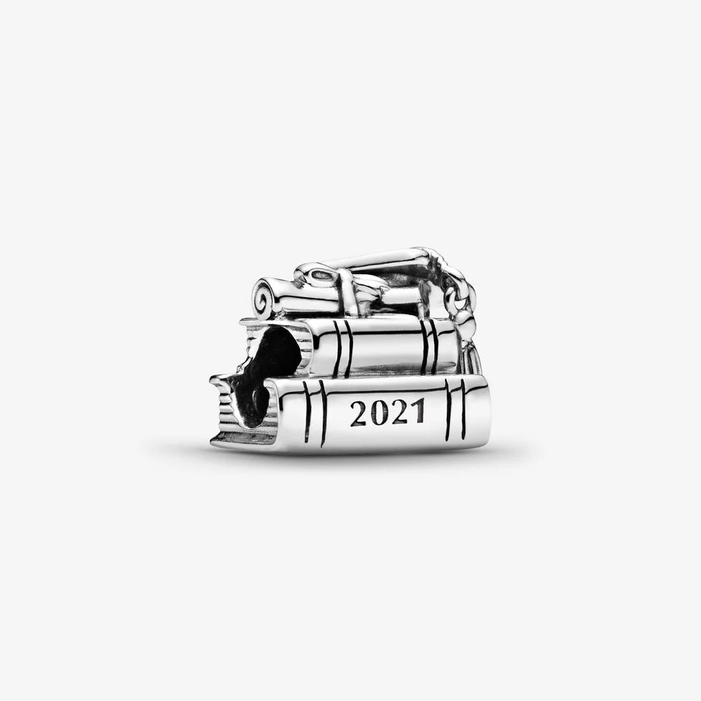 

High Quality 925 Sterling Silver Charm 2021 Graduation Charm