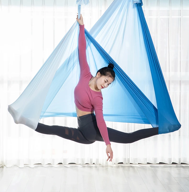 

PRIOR FITNESS 5m Yoga Swing Aerial Yoga Hammock Fabric for Strength Training