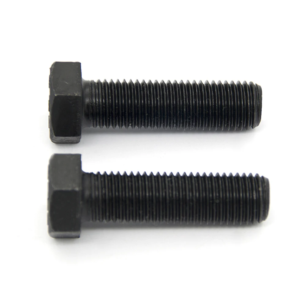 
Carbon steel hex head bolt DIN933/931 high strength Grade 8.8 black oxide 
