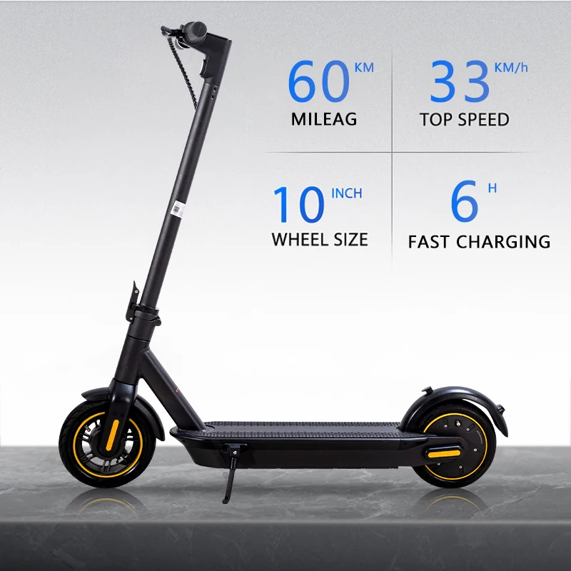 

UK EU Warehouse 350W Max 15Ah Scooter Electric Free Shipping Folding Fast Electric Scooters 10 inch For Adult Drop Shipping