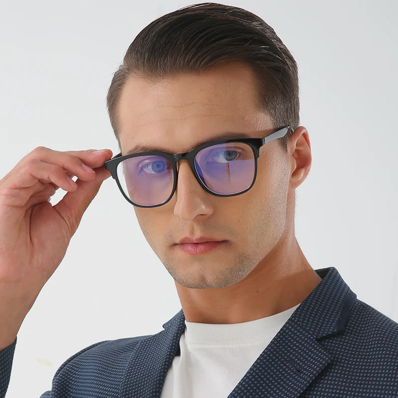 

Cheap Custom Logo Fashion Computer Anti Blue Light Blocking Glasses Optical Spectacle Eyeglasses Frames for Men Women Unisex