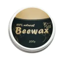 

200g Natural Pure Beeswax Cosmetic Grade Filtered Organic Bee Wax Wood Polishing Bamboo Furniture Floor Surface Finishing Wax