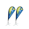 F0001R Promotion Marking Banner Indoor And Outdoor Flying Backpack Custom Pole Holder Table Teardrop Beach Flag