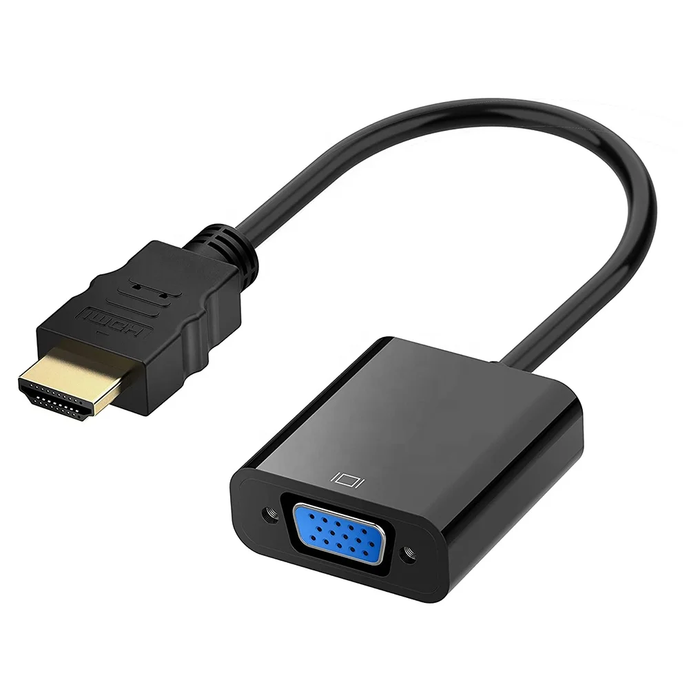 

HDMI Male to VGA FeMale Converter Adapter
