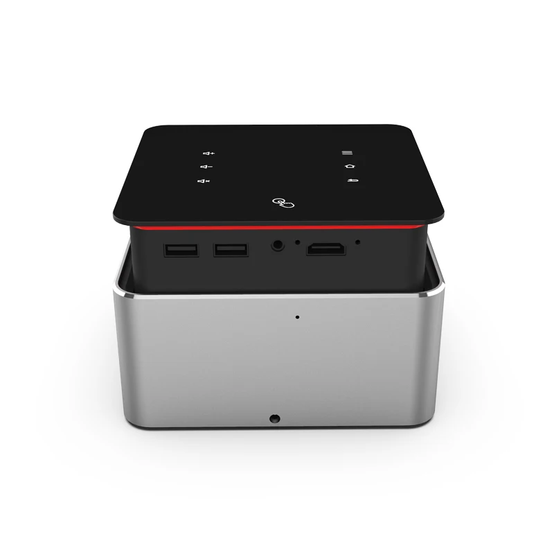 

new design portable lcd projector projector mini projector 4k, Silver