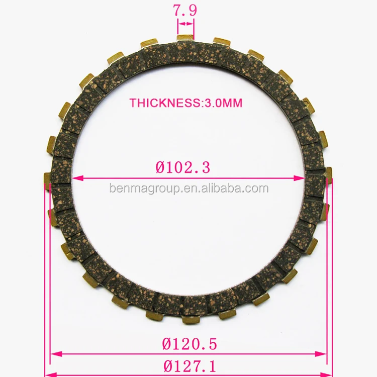 pulsar 180 clutch plate set price