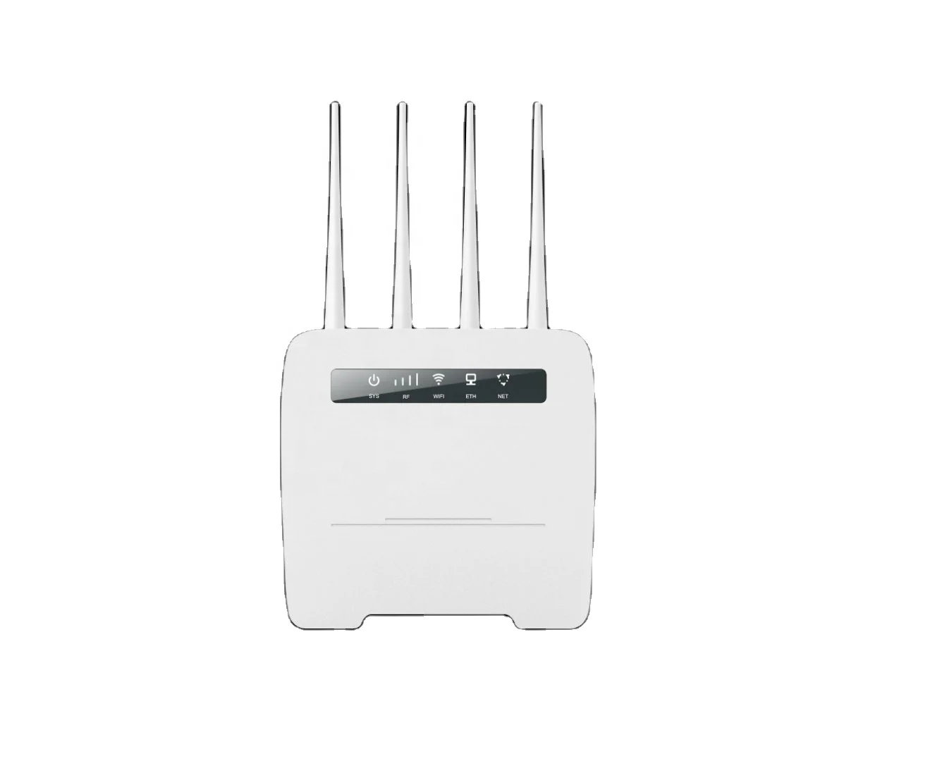 

Stock supplier 4g lte modem wifi cpe router with sim card slot and RJ45 4g lte wifi SIM card 4g LTE router R102, White