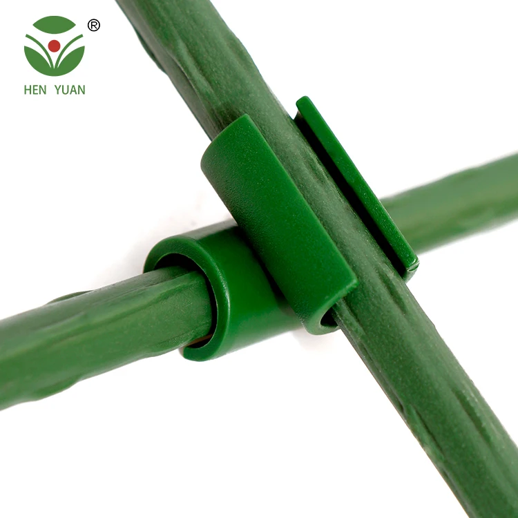 

High Quality Wholesale Plant Support Stake Connector Plant Stake Connector Clip Garden Plant Stakes Connector