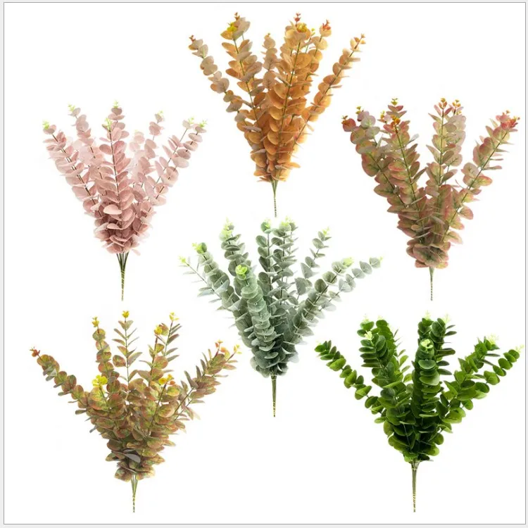 

Hot selling design artificial leaves wholesale leaf decoration artificial, Multi-color