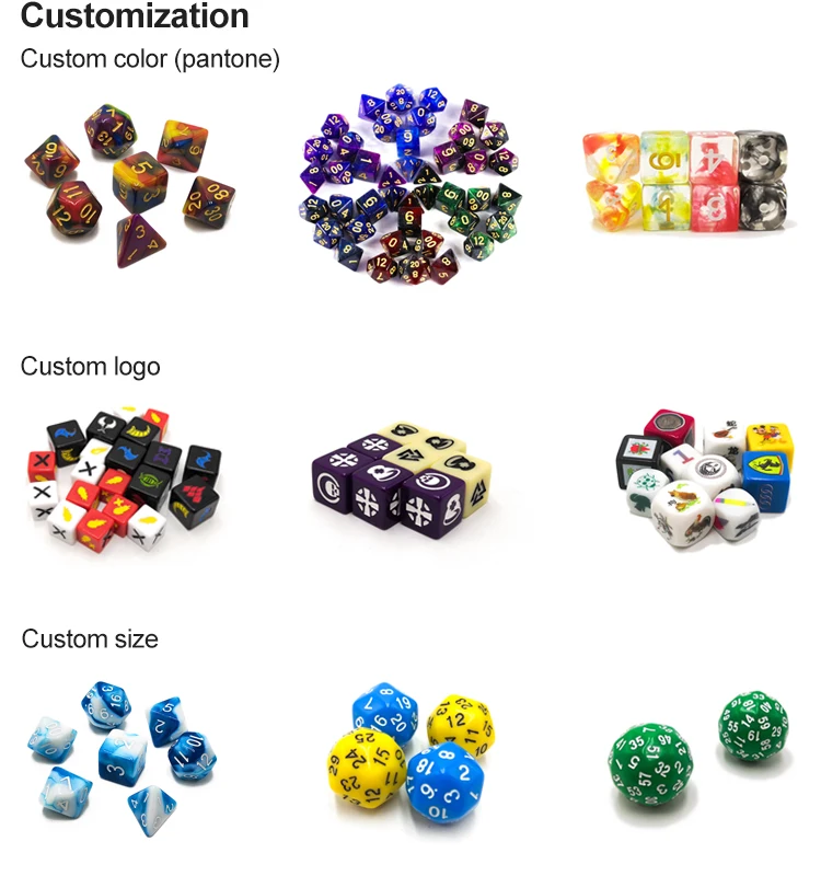 Wholesale adult sex game dice set Custom dice set 