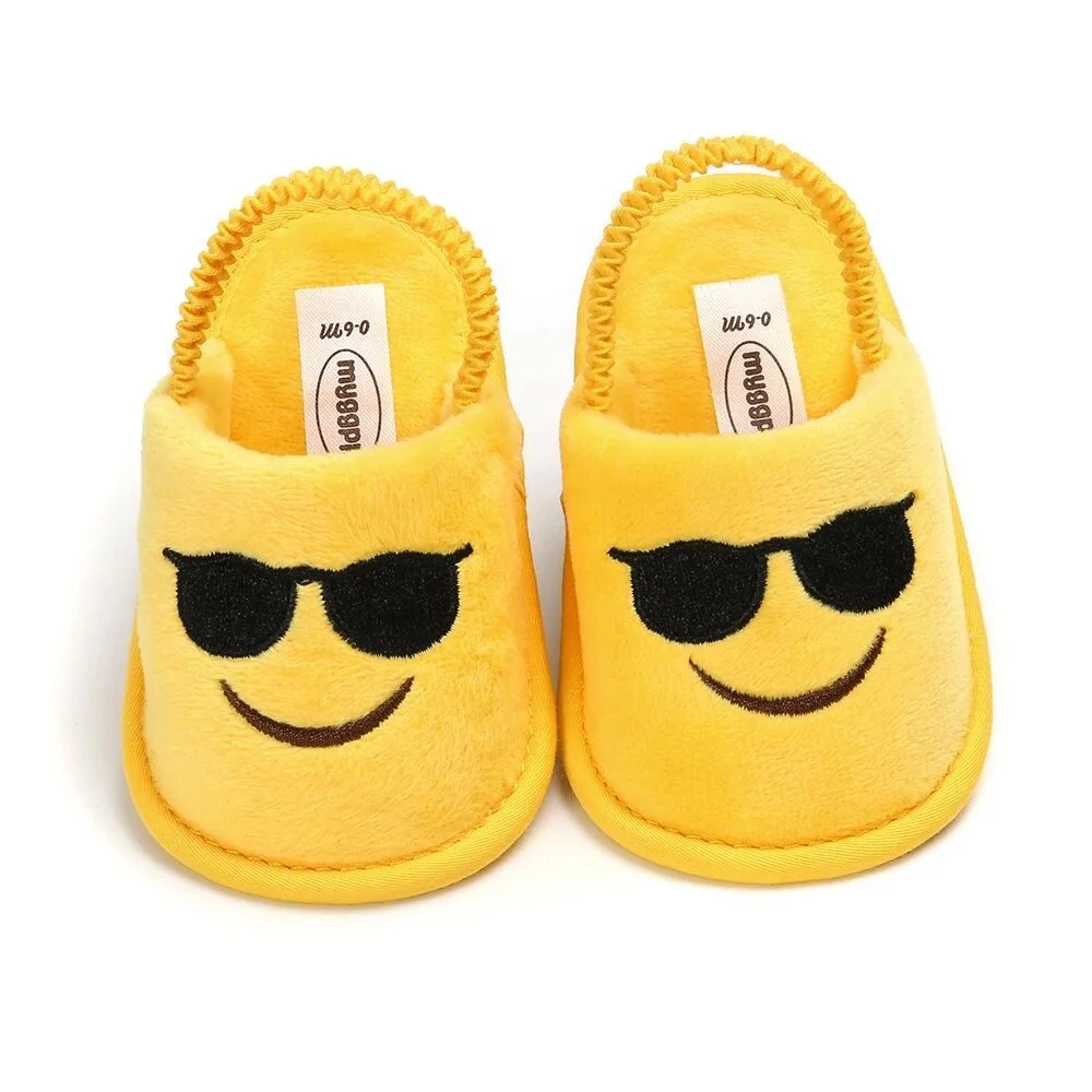
Yellow Home Shoes Boys New Model Cool Kids Baby Winter Slippers 