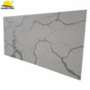 White Calacatta Statuario Solid Quartz Surface Manufacturers