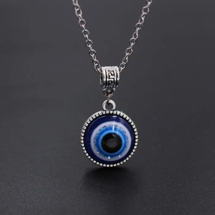 

Hot sale evil eye pendant necklace devil eye blue eye necklace, As picture