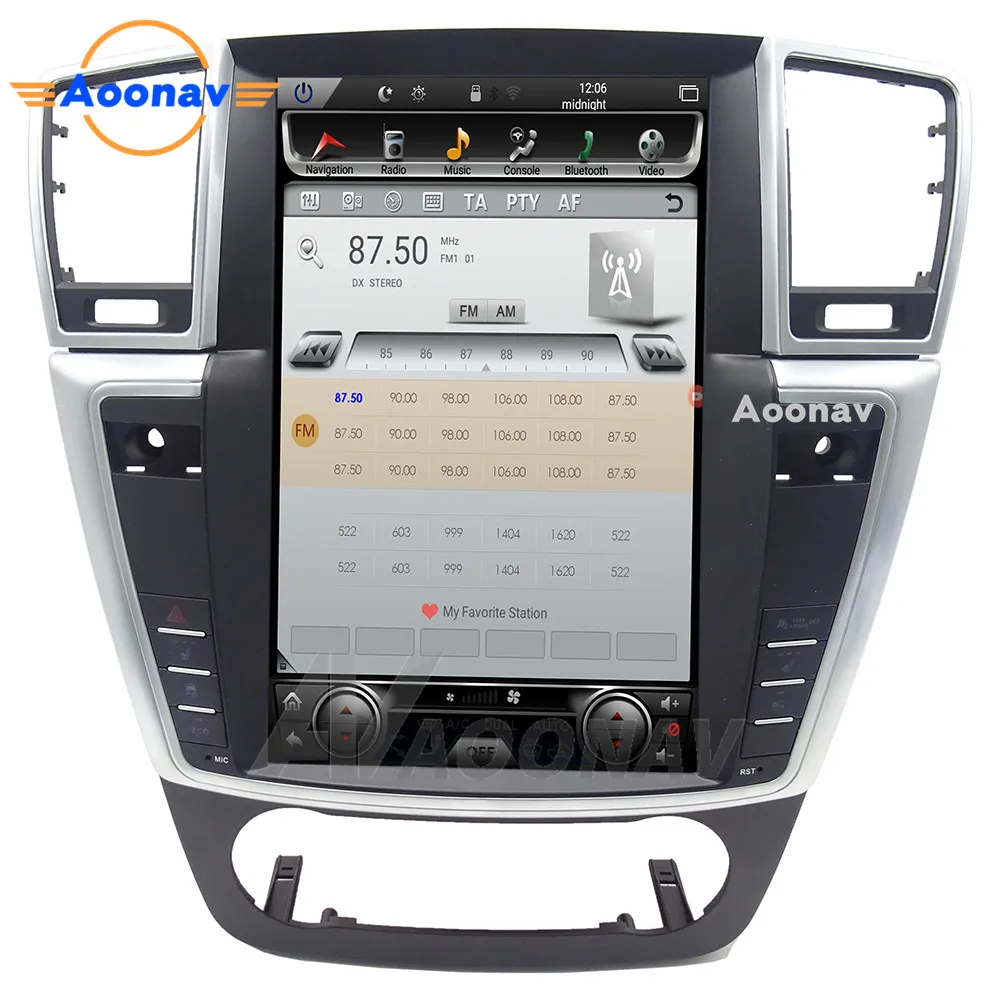 

Car vertical screen stereo For MERCEDES BENZ AMG ML350 2013 car radio multimedia player GPS navigation tape recorder