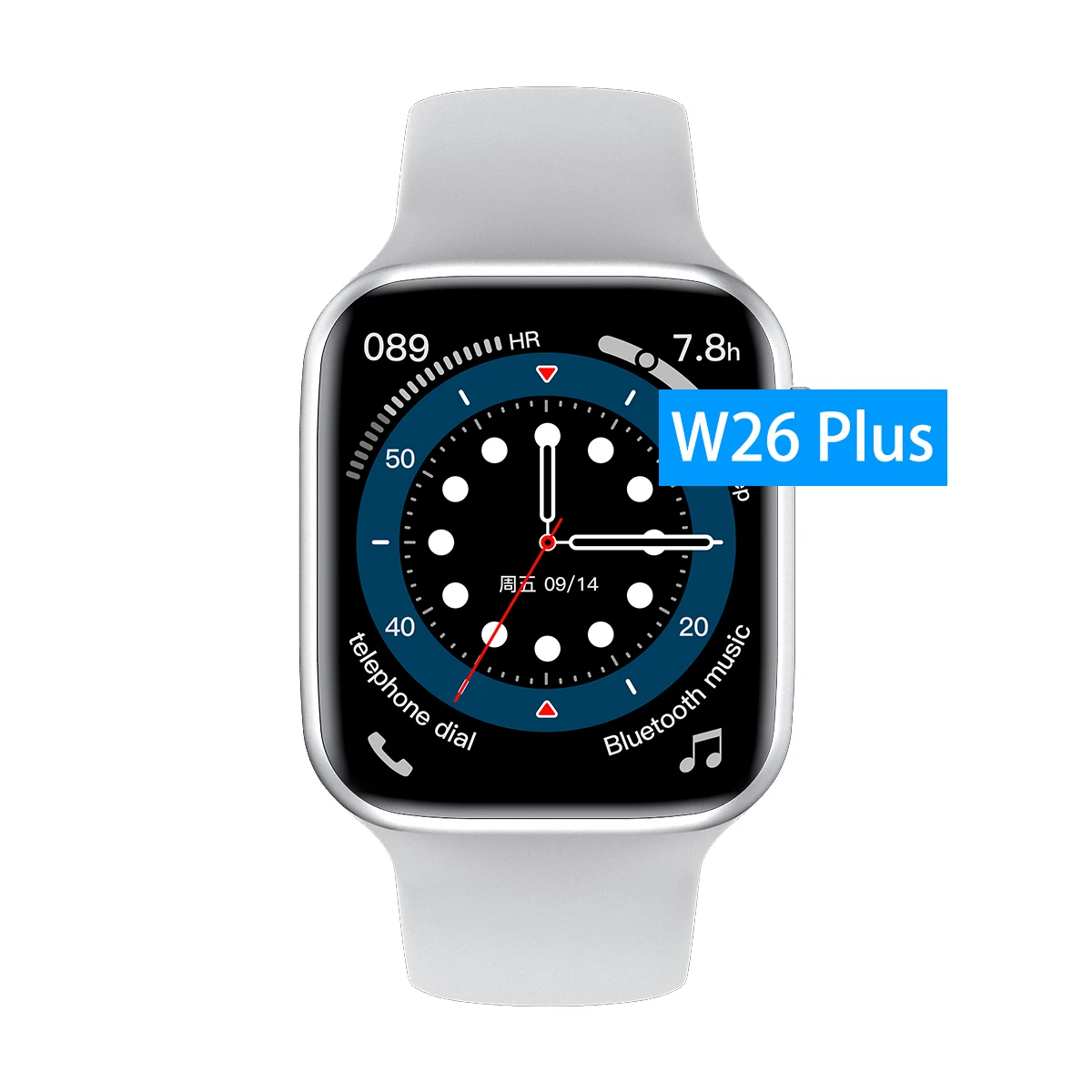 

1.75 Inch Series 6 W26+ Smartwatch Waterproof Body Temperature Reloj Inteligente W26 Plus Smartwatch