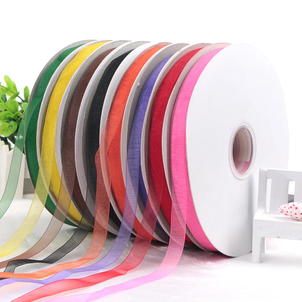 cheap organza ribbon