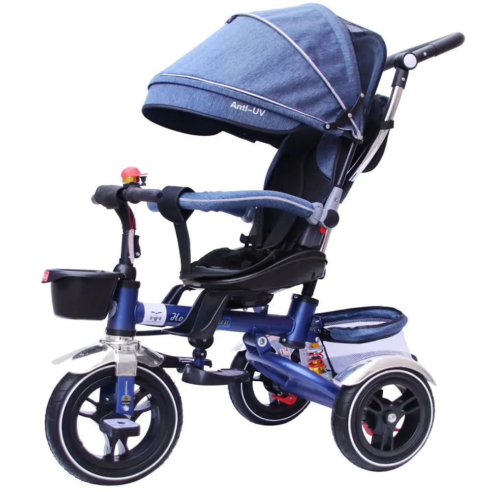

China easy to push and steer telescoping handlebar baby kids stroller kinderwagen