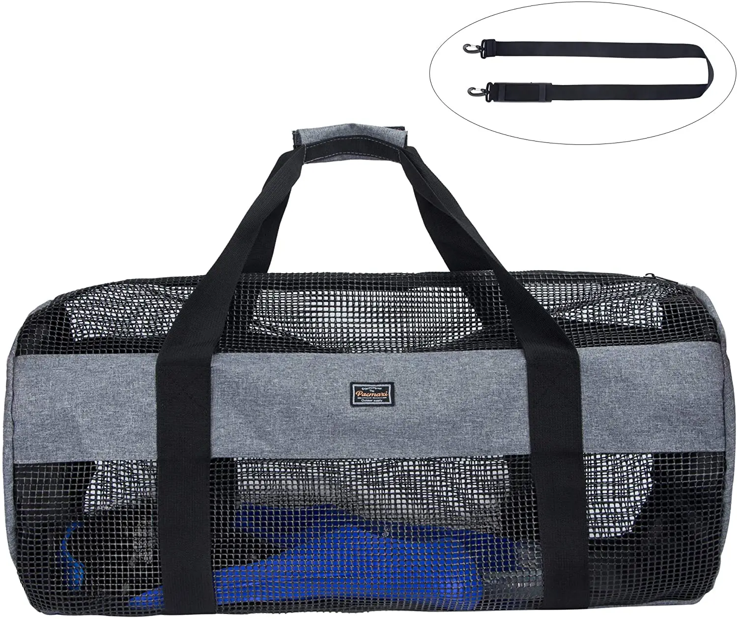 

Mesh Diving Duffel Bag Collapsible Large Beach Bags and Totes with Zipper Diving and Snorkeling Gear & Equipment Tote Holds/, Black,green,white,red,yellow,diaper bag,baby bag,carrier bag,bag