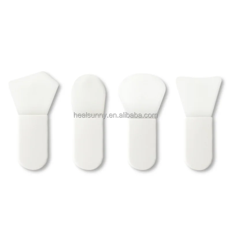 

New Facial beauty tools application face mask brush cosmetic makeup brush face silicone mask brush, White