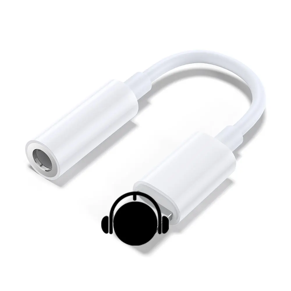 

Aux Cable 3.5mm Headphones Converter Jack Aux Cable for Iphone 12 11cm for iphone Aux Adapter IOS 14 Earphone Audio Cable