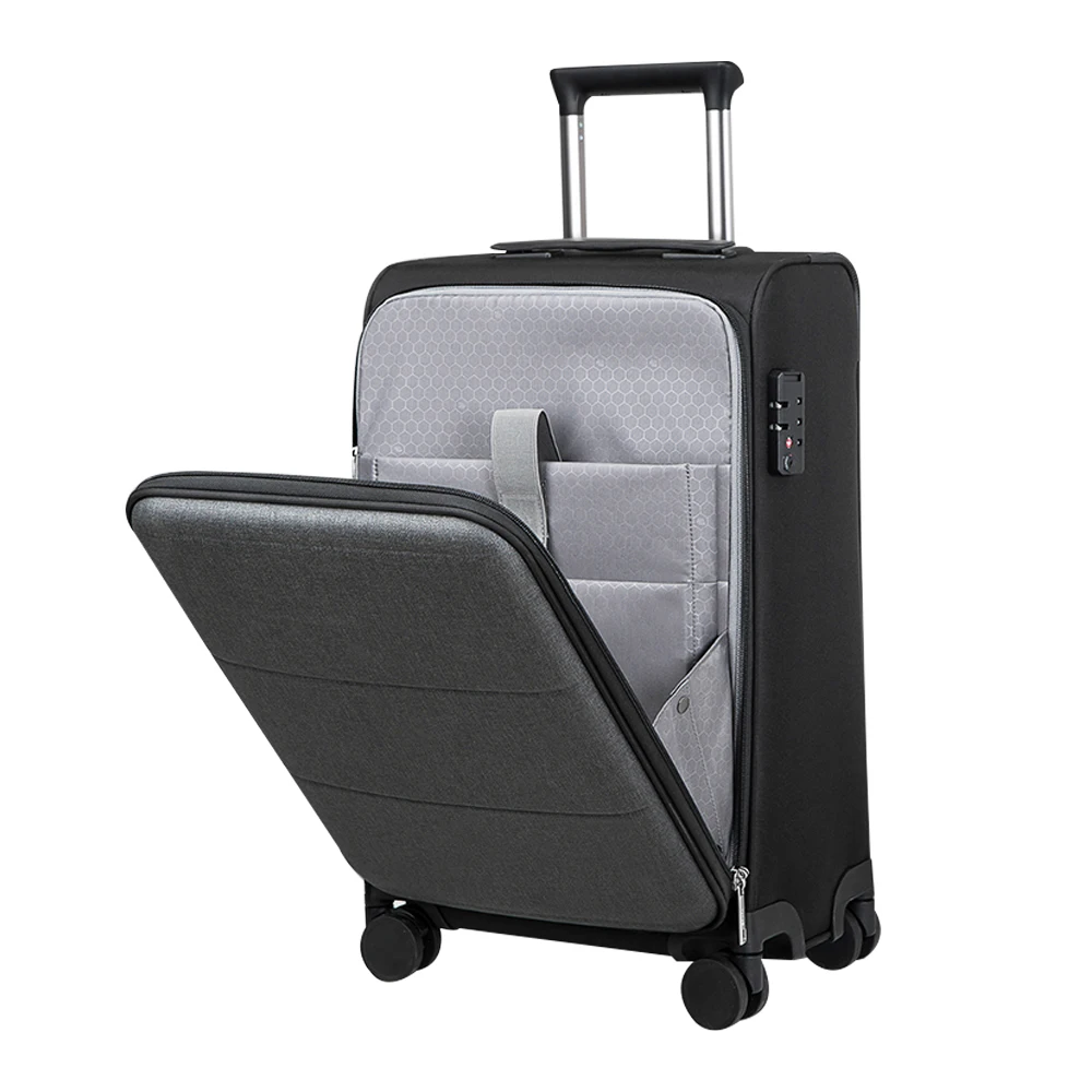 

Hanke Custom Print Trolley Bags Travel Smart Luggage Factory Direct Sale Suitcase Spinner Luggage sets