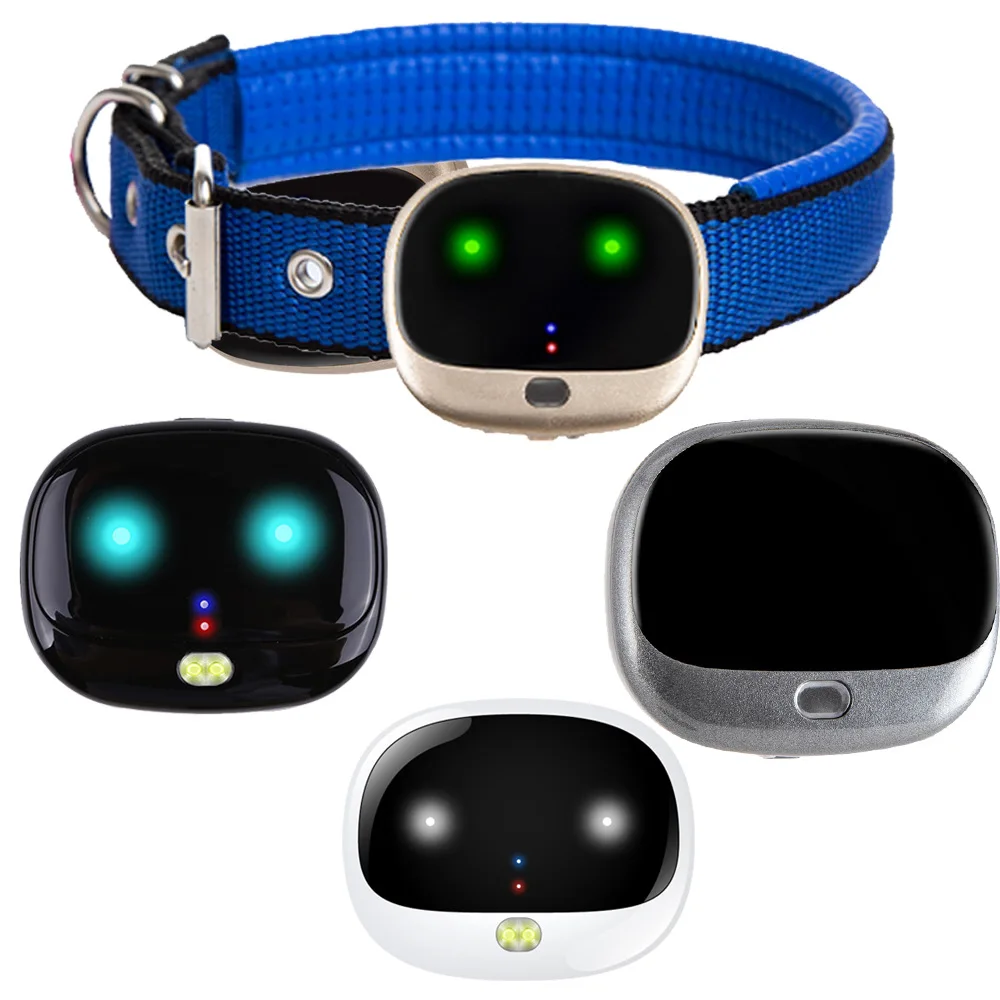 

Pet GPS Tracker 4G GPS Tracking Chip Device Collars Real Time Puppy Cat Locator Waterproof Pet Training Gps Tracker Collar, Multicolor