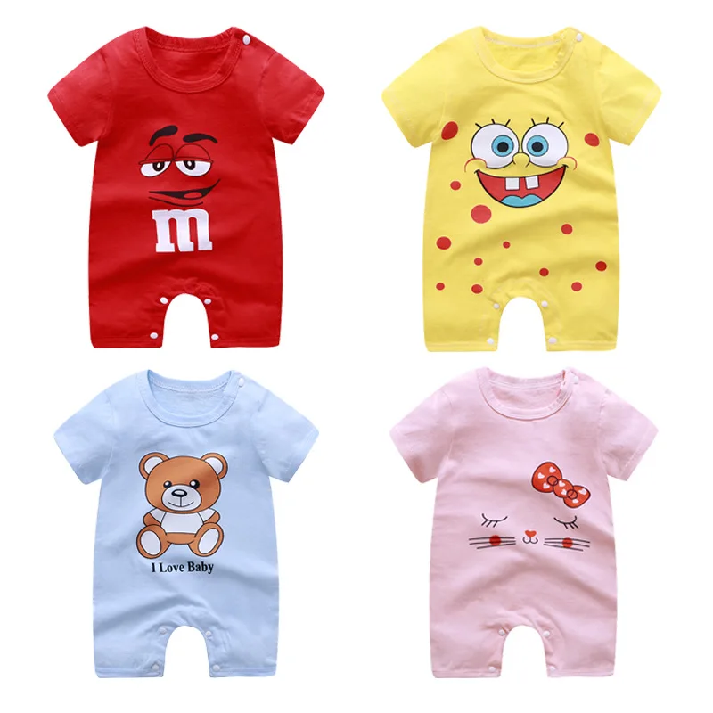 

Baby Rompers Newborn Baby Rompers Boy Baby Rompers 100% Cotton, As picture