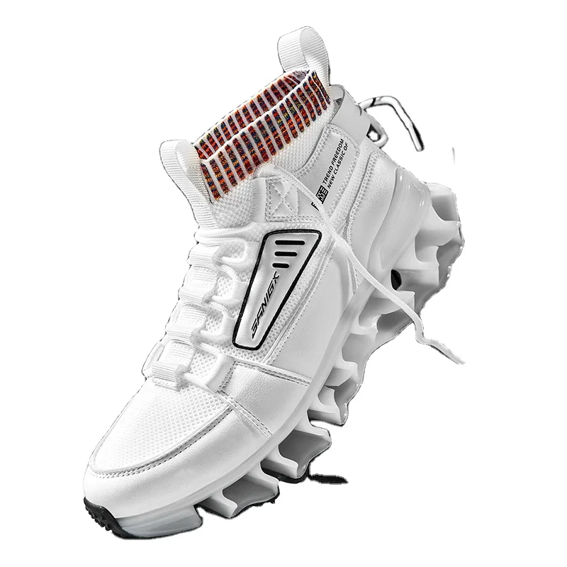 

DROP SHIPPING Mesh Flat Sneakers 2021 Fashion Brand Breathable Men Shoes Casual Comfortable Man Chunky Sneakers Plus Sizes 39-45