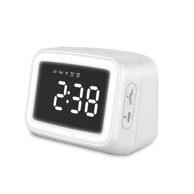 

Professional Factory Original Small Portable Speakers Alarm Clock Bluetooths Wireless Speaker With Reasonable Price