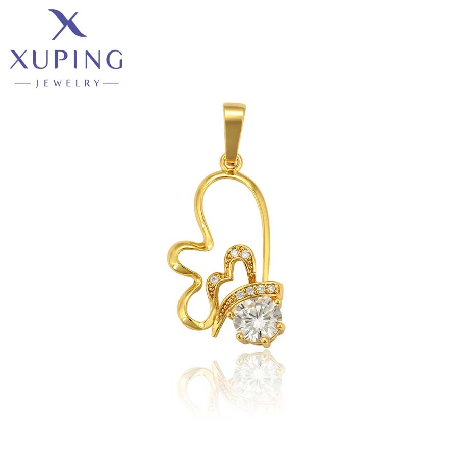 

34563 Xuping Jewelry fashion simple pendant 24K gold color Women romantic sweet high end wholesale classic cute pendant