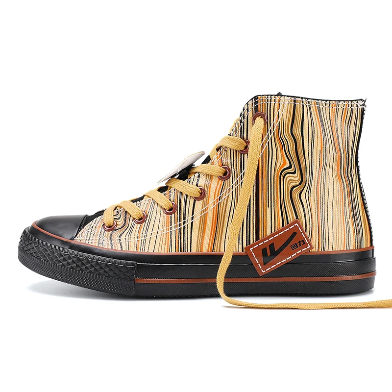 

Unisex High top Canvas Shoes Anti-slip Lace ups Casual Walking Shoe Womens Canvas Sneakers
