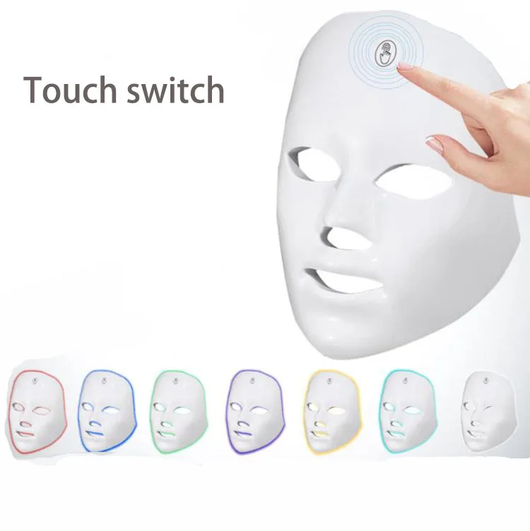 

Electric Anti Aging Facial Mask Colorful Beauty Eye Mask Wireless Led Photon Mask