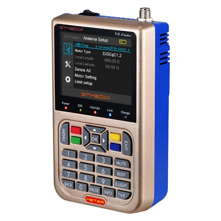 

GTMEDIA V8 1080P HD DVB-S2 Digital Satellite Signal Finder Meter