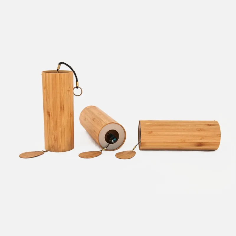 Chakra Sound Healing & Yoga Bamboo Wind Chimes Bells Decorative Musical Instrument for Meditation