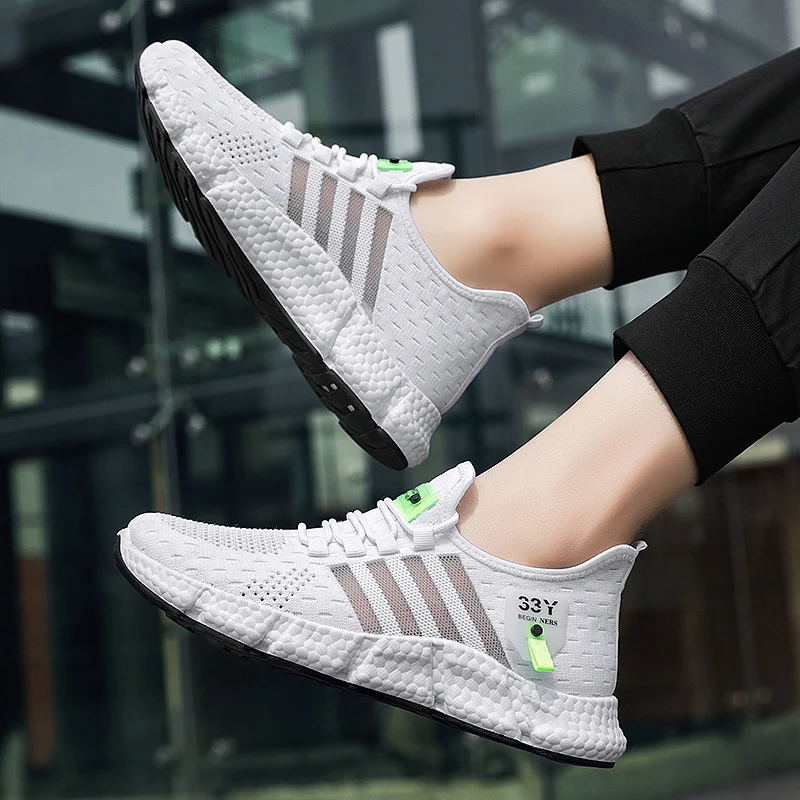 

YF-11 Knit Breathable Lightweight Fashion Sneaker Store Sneakers Shoes Wholesale China Sneaker, Black