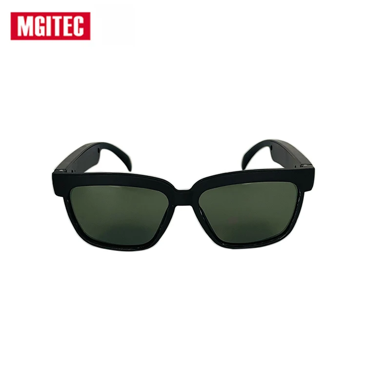 

Smart bt glasses for outdoor sports men and women can wireless earphones portable, Black