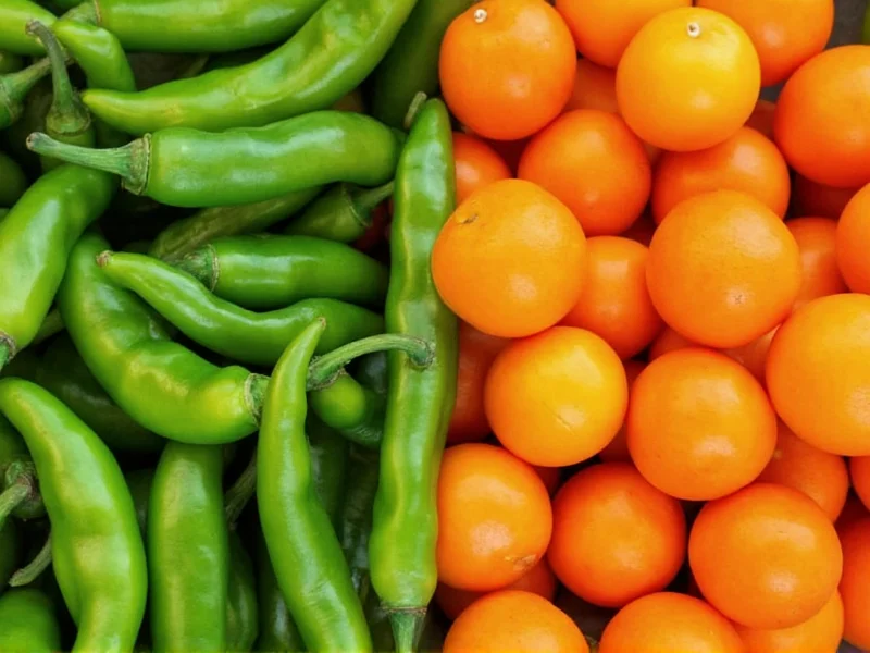Green Habanero vs Orange: Ripeness, Heat & Flavor Differences